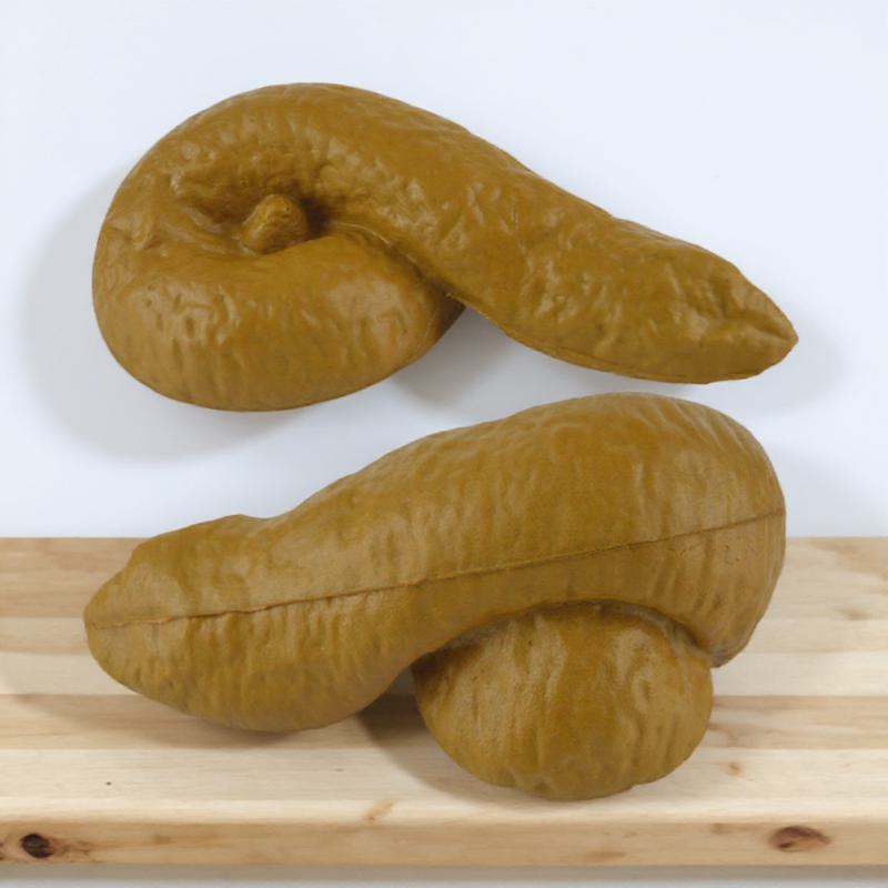 Fake Poop Gag Gift - Finto Cacchio Realistico per Scherzi, Accessorio