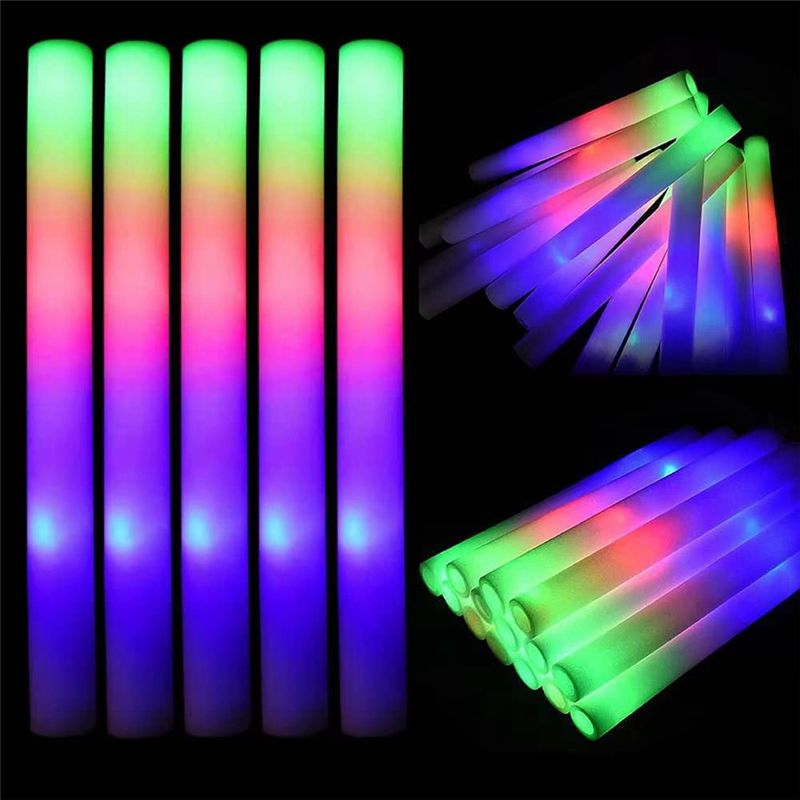 Bastoncini luminosi A75K sfusi - Flashing Led Foam Sticks Party recensione e prezzo