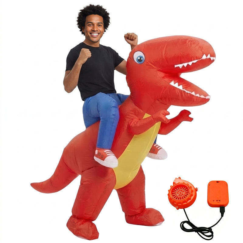 Costume gonfiabile da T-Rex pe - Inflatable Dinosaur Costume Adult recensione e prezzo
