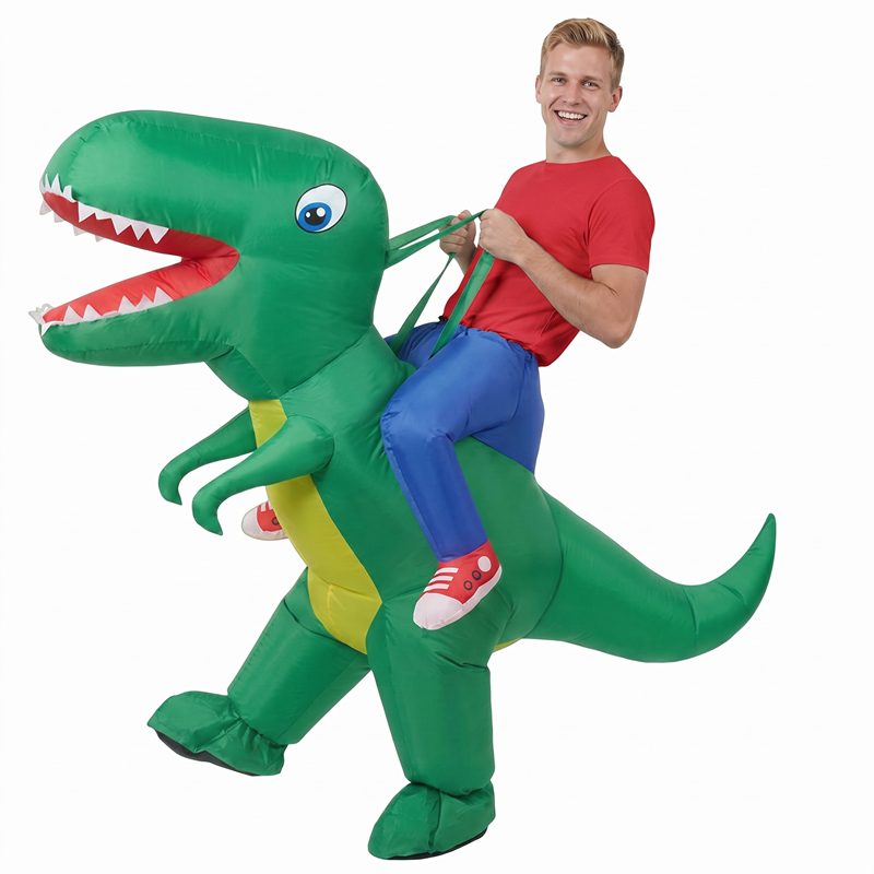 Costume gonfiabile da T-Rex pe - Inflatable Dinosaur Costume Adult recensione e prezzo