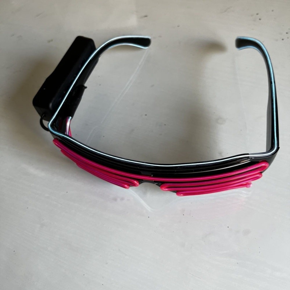 Occhiali LED Wireless alla Mod - Glow In The Dark Party Glasses recensione e prezzo