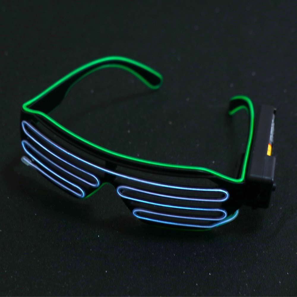 Occhiali LED Wireless alla Mod - Glow In The Dark Party Glasses recensione e prezzo