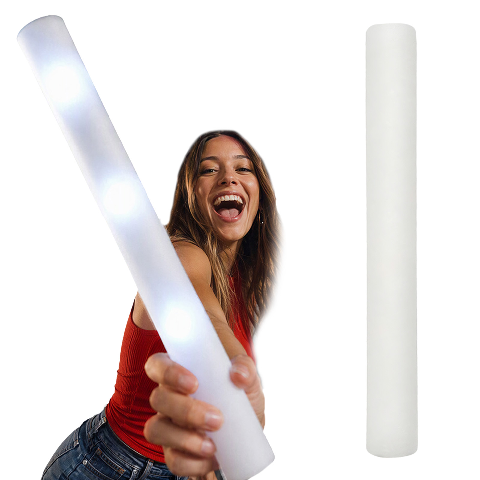 Bastoncini luminosi a LED in s - Flashing Led Foam Sticks Party recensione e prezzo