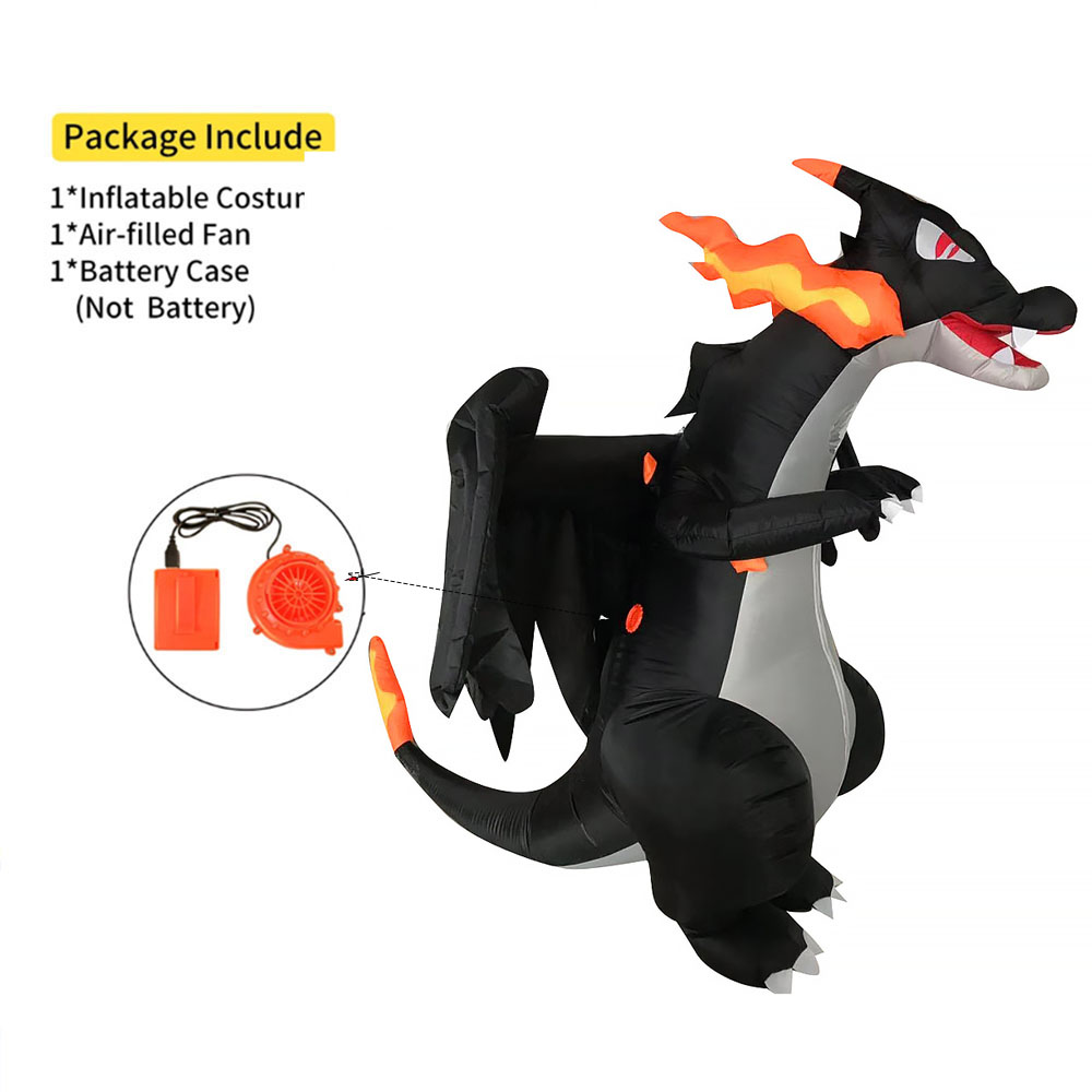 Costume Gonfiabile da Drago Sp - Inflatable Dinosaur Costume Adult recensione e prezzo