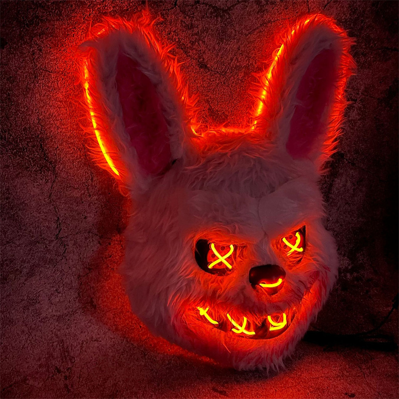 Maschera da coniglio Masquerad - Led Purge Mask Halloween recensione e prezzo